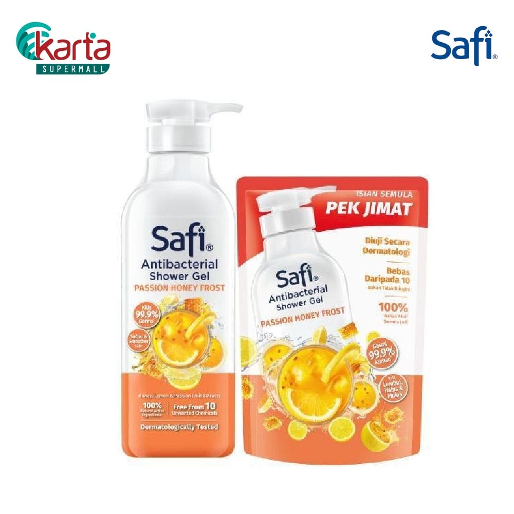 SAFI SHOWER MOCKTAIL PASSION HONEY FROST 975G