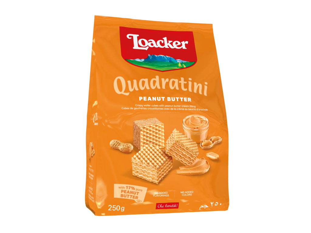 QUADRATINI NAPOLI (PEANUT) 125G