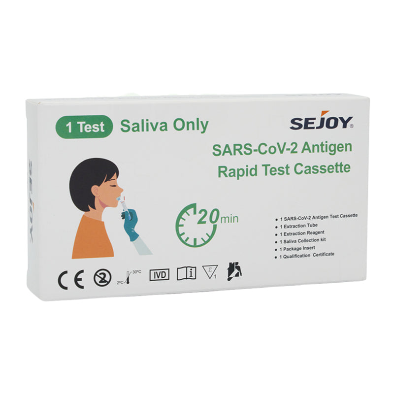SEJOY SARS-COV2 ANTIGEN RAPID TEST (SALIVA)