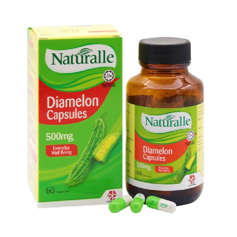 NATURALLE DIAMELON 500MG CAP 60'S