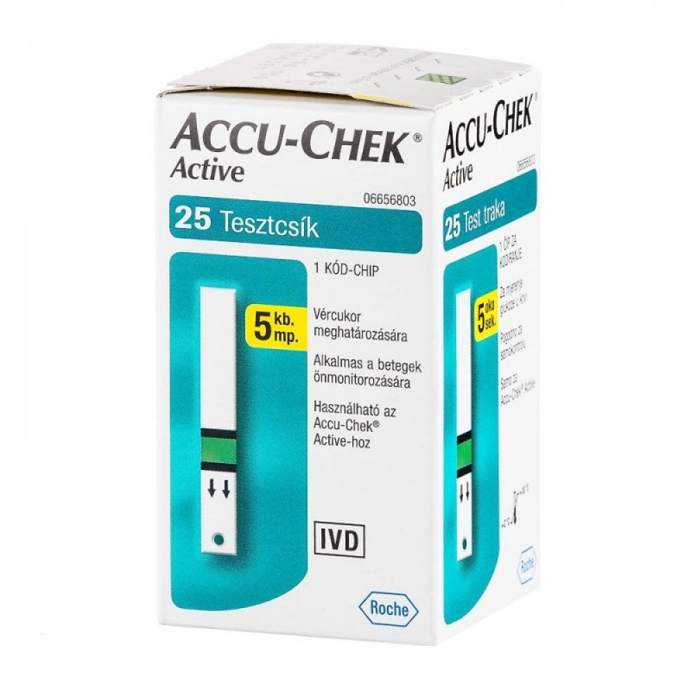 ACCU-CHEK ACTIVE STRIPS 25'S
