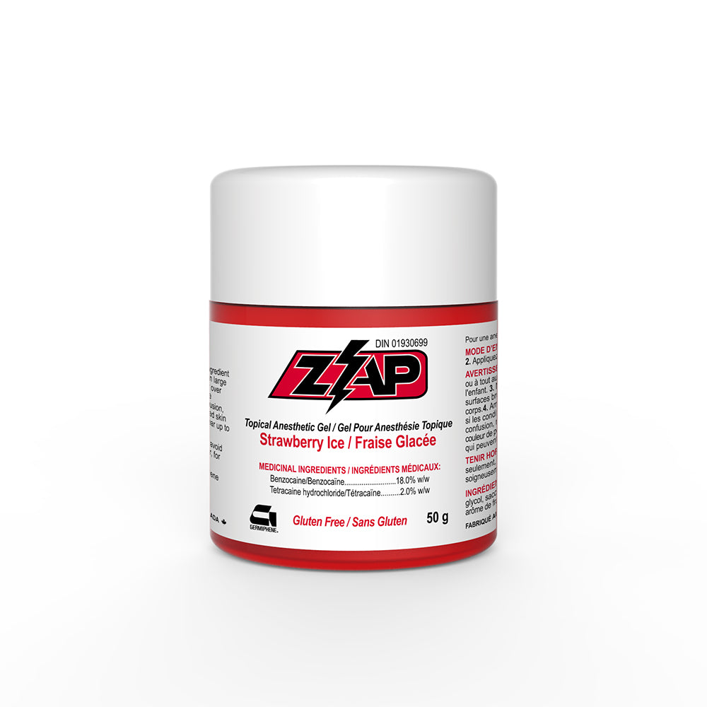 GERMIPHENE TOPICAL ANAESTHETIC GEL ZAP SRAWBERRY 30G