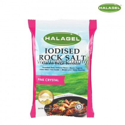 HALAGEL ROCK SALT CRYSTAL PINK 400 G