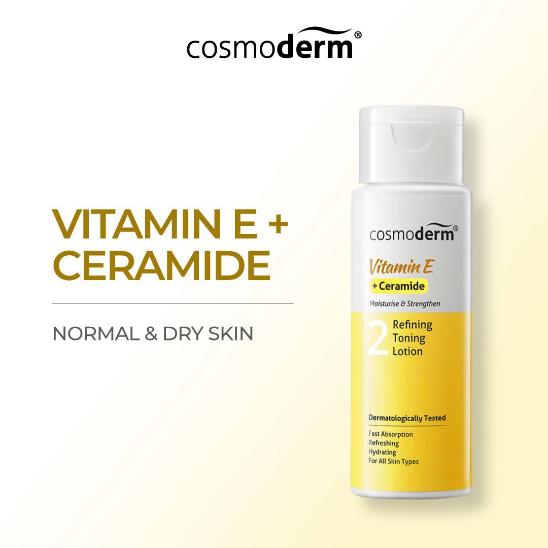 COSMODERM VITAMIN E TONING LOTION 100ML