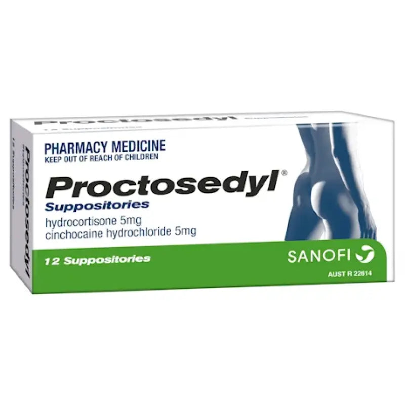 PROCTOSEDYL SUPPOSITORY 6'S (12'S)
