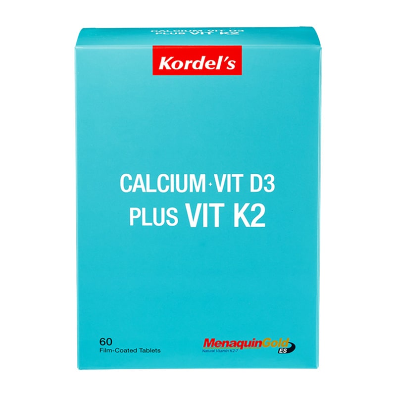 KORDEL'S CALCIUM+VIT D3 PLUS VIT K2 60'S