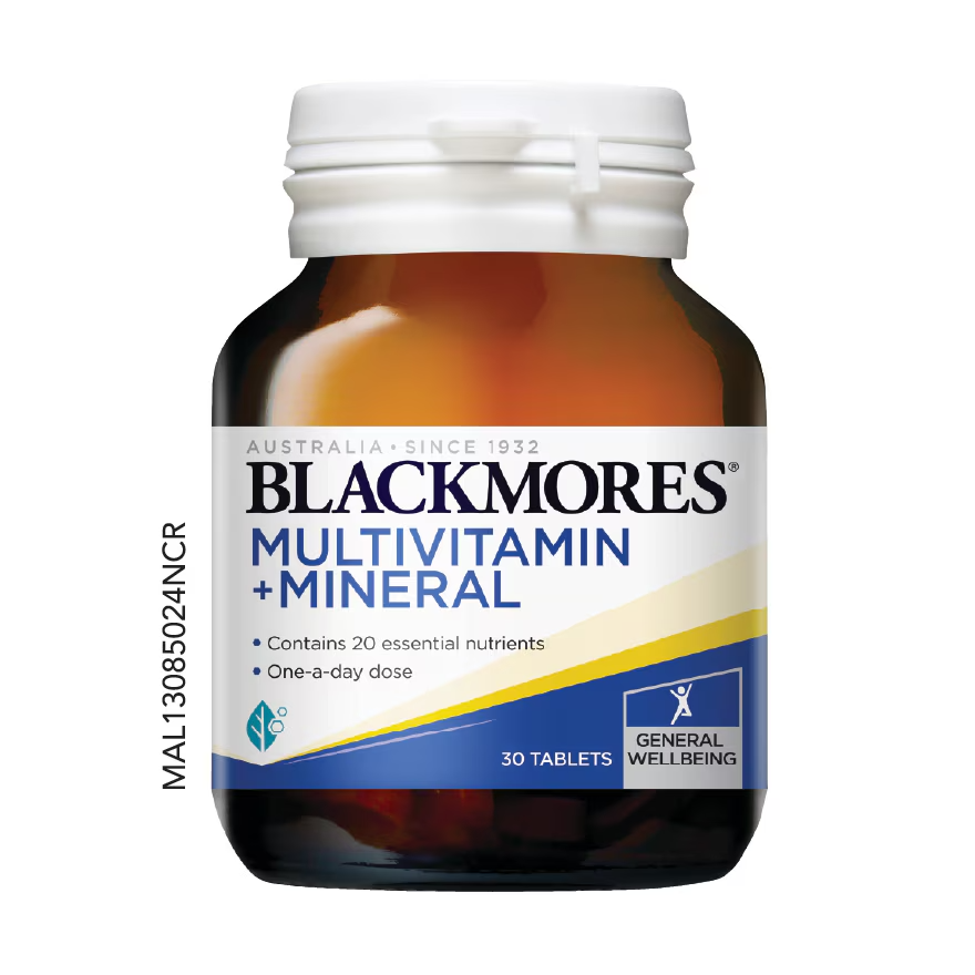 BLACKMORES MULTIVITAMINS + MINERALS 30'S