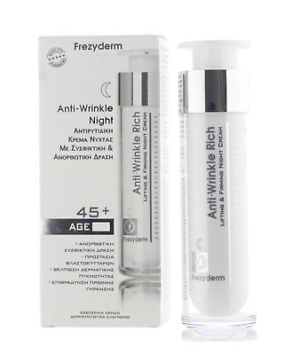 FREZYDERM ANTI-WRINKLE NIGHT CR 45+