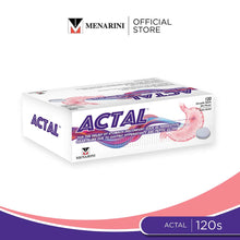 MENARINI ACTAL CHEWABLE TAB 10'S (12X10'S)