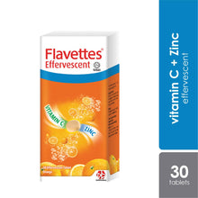 FLAVETTES EFF VIT C ZINC ORANGE 30'S