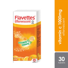 FLAVETTES EFF VIT C 1000MG (ORANGE) 30'S