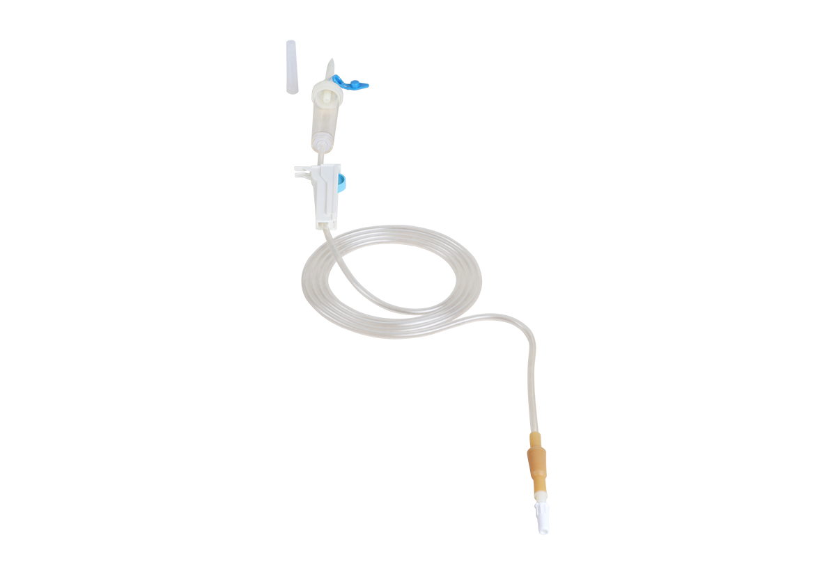 LA-MED DRIPPY V IV INFUSION SET WITH AIR VENT 1'S