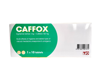 TO CAFFOX TAB 10'S