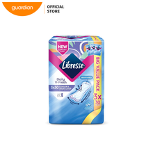 LIBRESSE DAILY V-FRESH LONGER AND WIDER LINERS 3