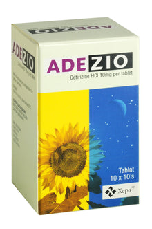 XEPA ADEZIO 10MG TAB - 10'S (10X10'S)
