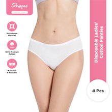 SHAPEE DISPOSABLE COTTON PANTIES 4PCS SIZE L