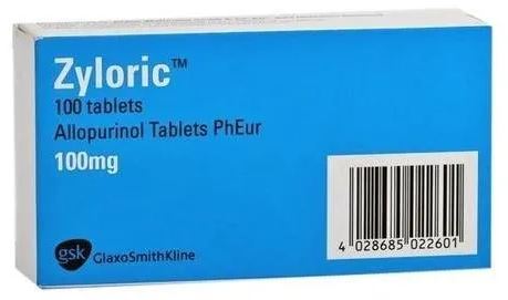 ZYLORIC 100MG TAB 10'S (10X10'S)