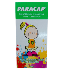 PARACAP 250MG/5ML SUSP (ORANGE) 60ML