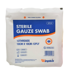 WINPLUS GAUZE SWAB 10X10CM 100'S