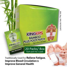 KINGERS BAMBOO PLUS FOOT PATCH 2'S