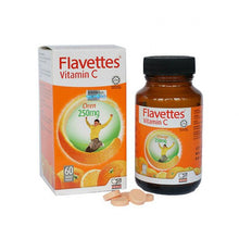 FLAVETTES VIT C SF ORANGE 250MG 60'S