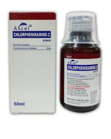 AXCEL CHLORPHENIRAMINE-2 SYRUP 60ML