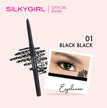 SILKYGIRL LONG-WEARING EYELINER-BLACK