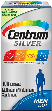 CENTRUM SILVER MVM 100'S TP