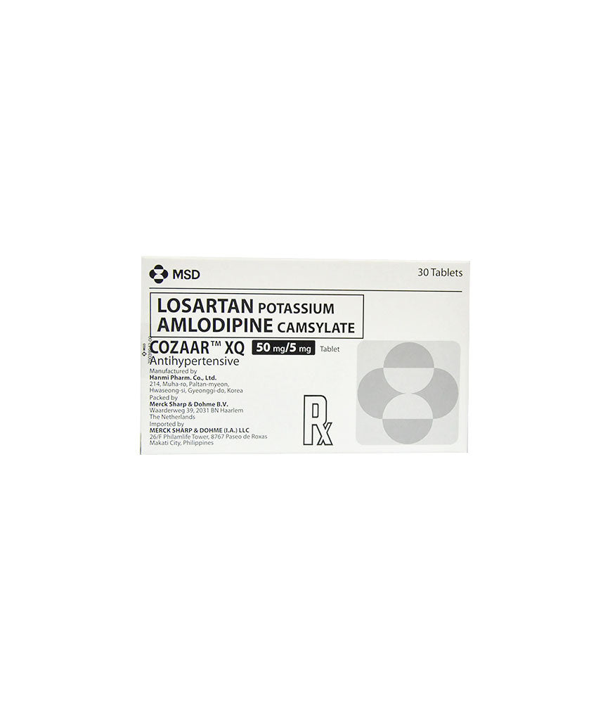 COZAAR XQ 5/50MG TAB 30'S