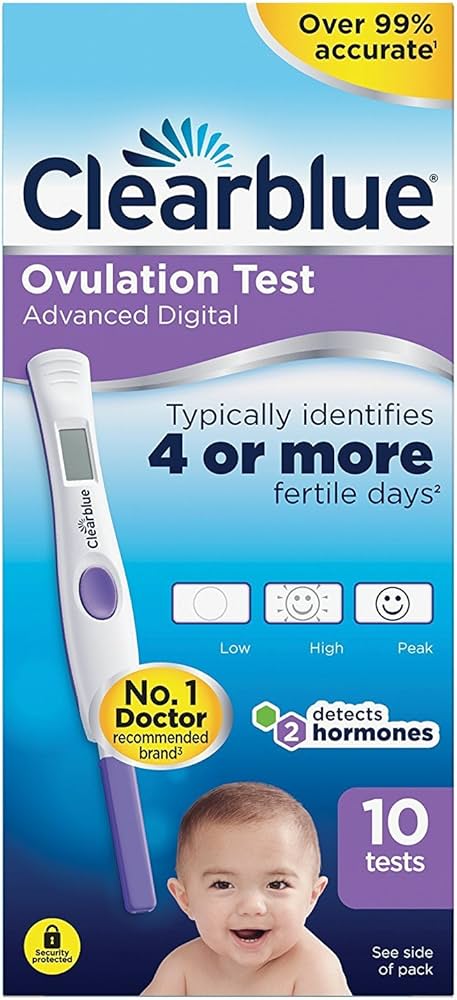 CLEARBLUE OVULATION TEST DIGITAL 10'S