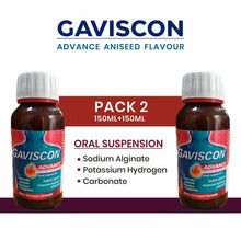 GAVISCON ADVANCE LIQUID (RED) 150ML