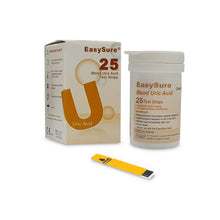EASYSURE URIC ACID STRIPS 25'S