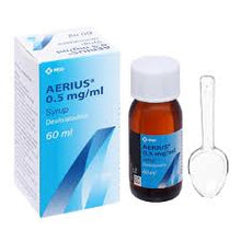 AERIUS 0.5MG/5ML SYRUP 60ML