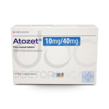 ORGANON ATOZET 10/40MG TAB 30'S