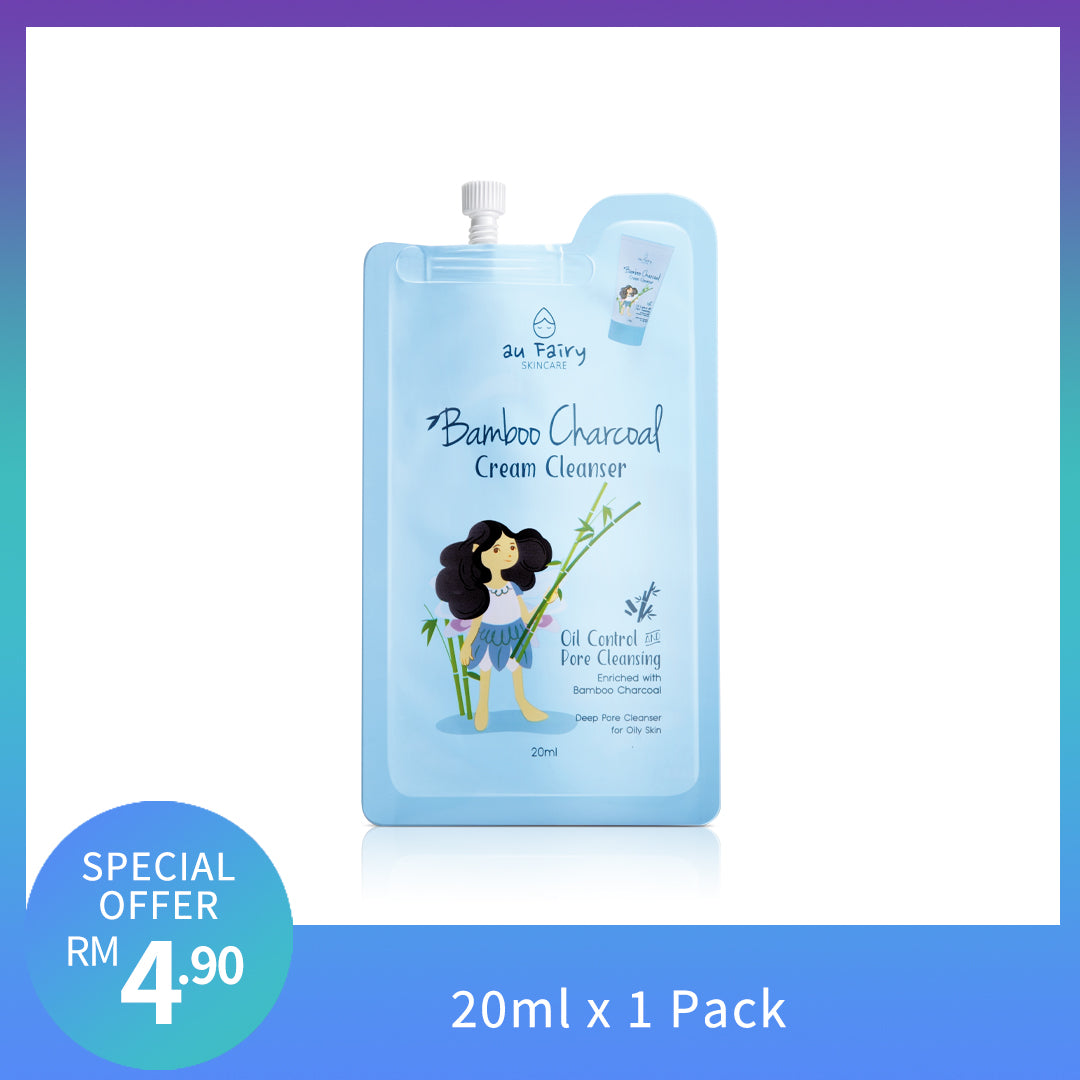 AU FAIRY BAMBOO CHARCOAL CR CLEANSER 20ML