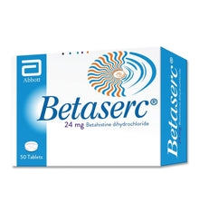 BETASERC 24MG TAB 10'S