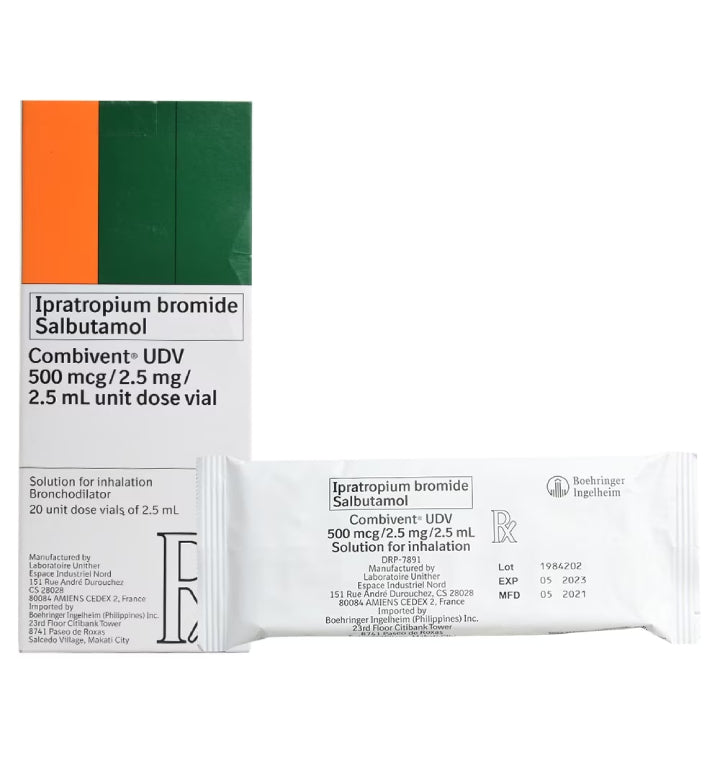 COMBIVENT UDV 2.5ML/VIAL 1'S