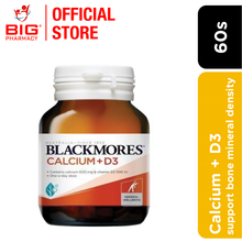 BLACKMORES CALCIUM+D3 60S