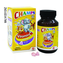 CHAMPS VITAMIN C 30MG (BLACKCURRANT) - 100'S
