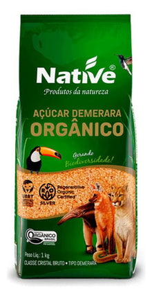 NATIVE ORG DEMERARA SUGAR 1KG