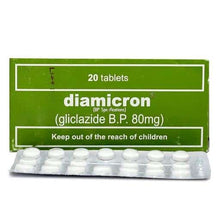 DIAMICRON 80MG TAB 20'S