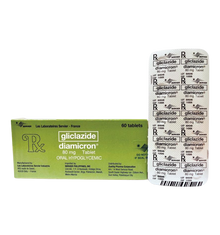 DIAMICRON 80MG TAB 60'S