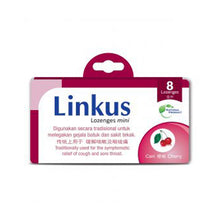 LINKUS LOZENGES MINI (CHERRY) 8'S