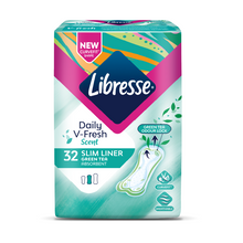 LIBRESSE DAILY V-FRESH SLIM LINERS 32'S