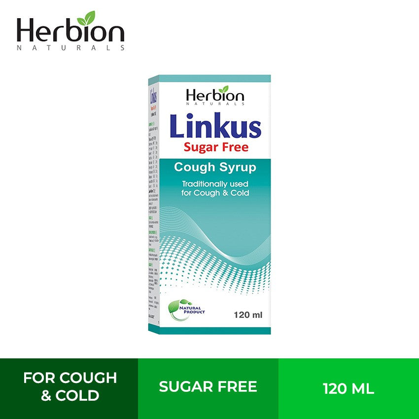 LINKUS COUGH SYRUP (SUGAR FREE) - 120ML