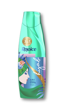 REJOICE SHAMPOO 340ML- 3-IN-1 PERFECT COOL