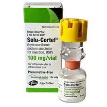 SOLU-CORTEF 100MG INJ (HYDROCORTISONE) 2ML/VIAL (25X2ML)