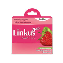 LINKUS NOVA LOZENGES SUGAR FREE 9'S STRAWBERRY