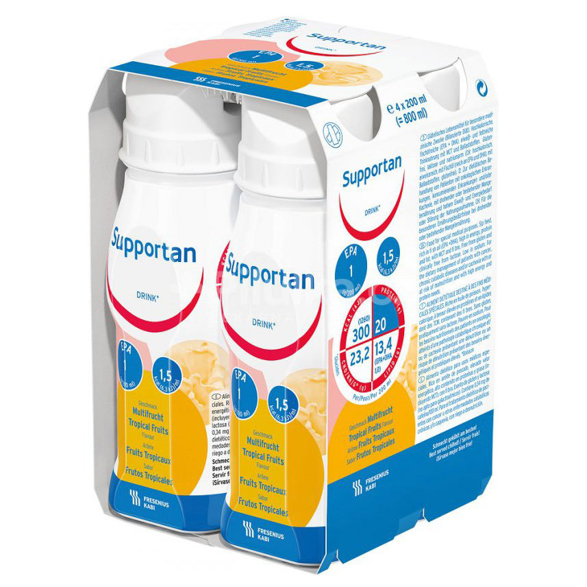 SUPPORTAN DRINK TROP. FRUITS GB 4S