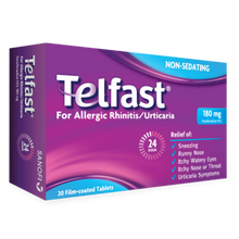 TELFAST 180MG TAB 10'S